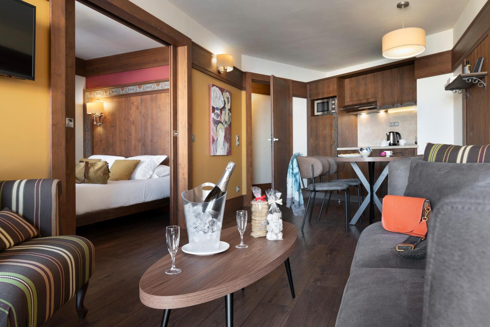Le Hameau Du Kashmir Aparthotel Val Thorens Eksteriør bilde