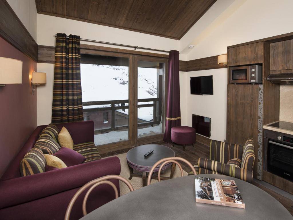 Le Hameau Du Kashmir Aparthotel Val Thorens Rom bilde